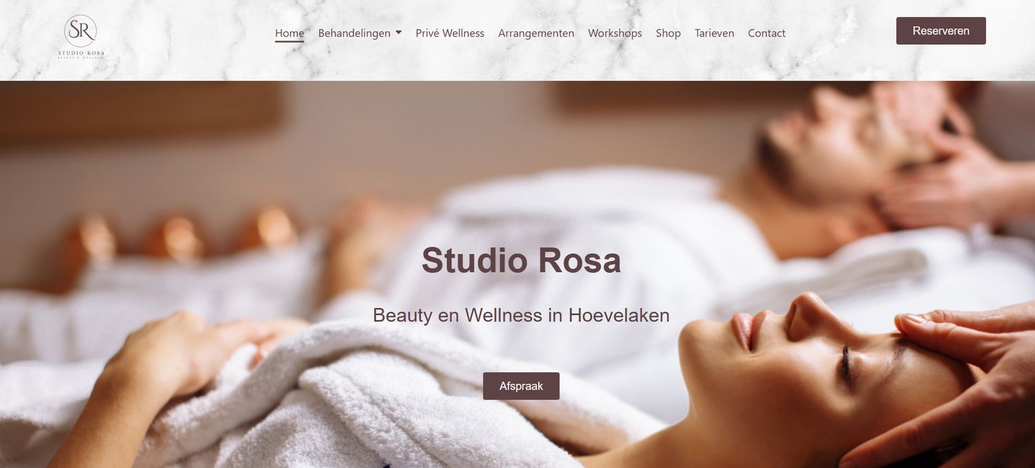 Web de Studio Rosa