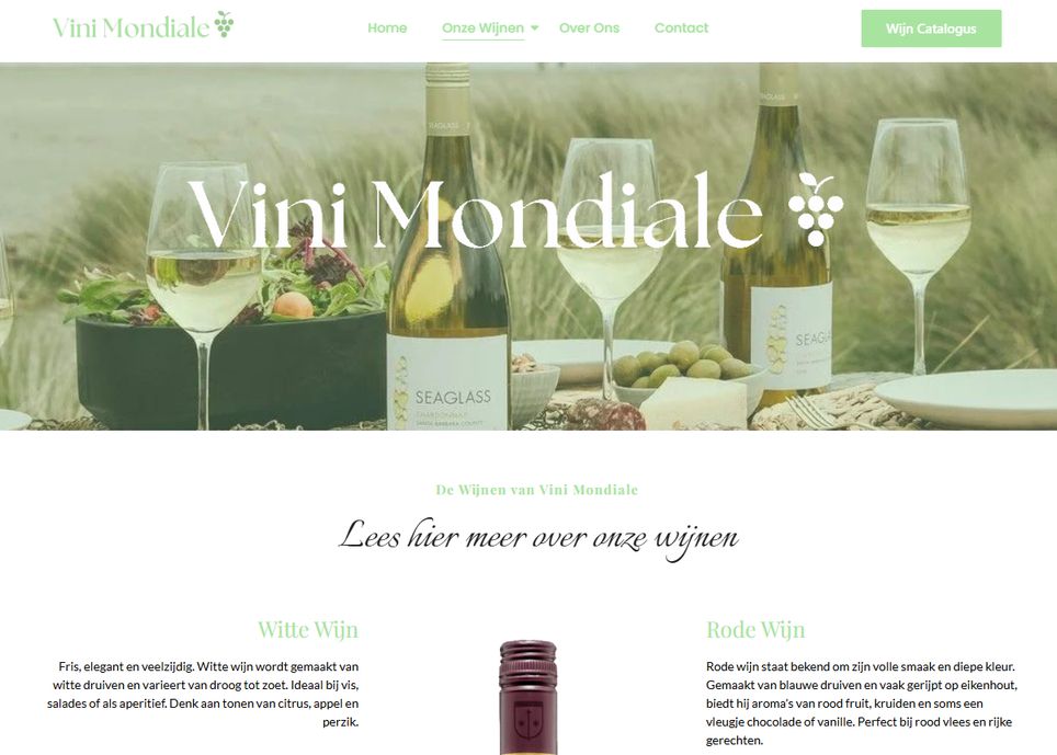 Web de Vini Mondiale
